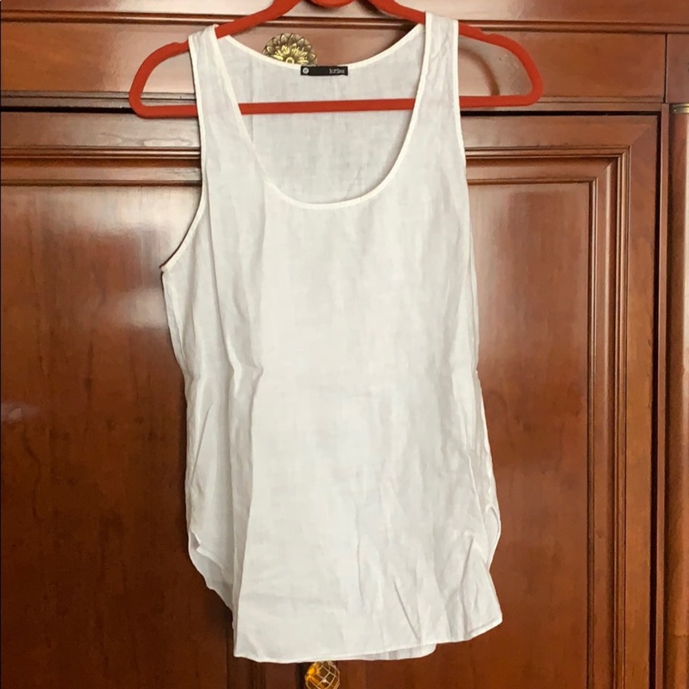 Linen tank